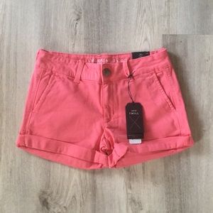 NWT American Eagle AEO Twill X Pink Shorts